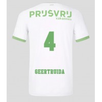 Camisa de time de futebol Feyenoord Lutsharel Geertruida #4 Replicas 3º Equipamento 2023-24 Manga Curta